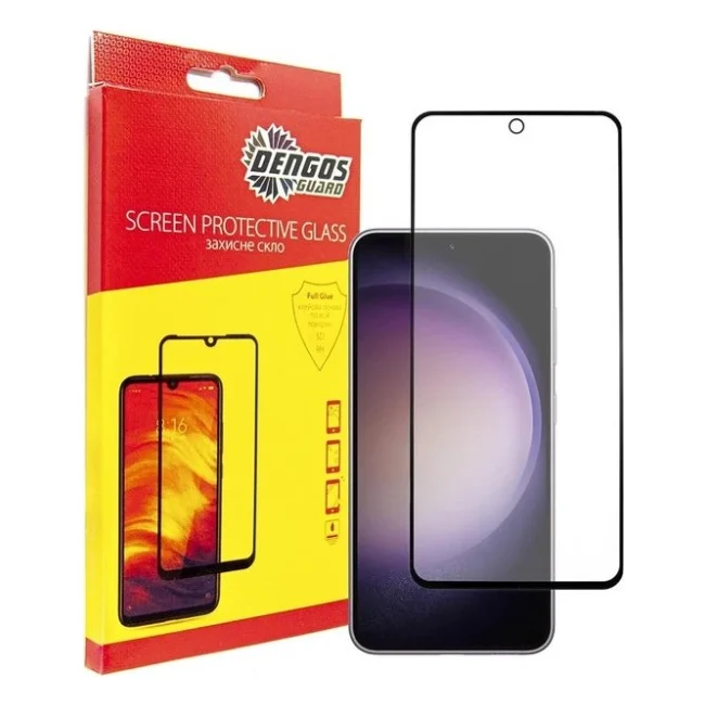 Чохол до мобільного телефона Dengos Kit for Samsung Galaxy S23 FE case + glass (Purple) (DG-KM-12) — фото 4