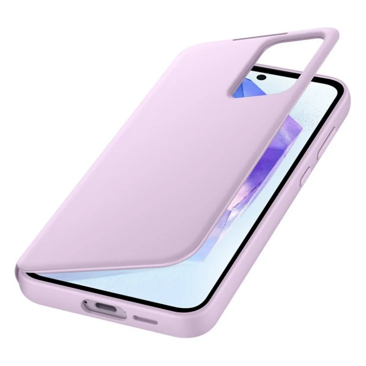 Чохол до мобільного телефона Samsung Galaxy A55 (A556) Smart View Wallet Case Violet (EF-ZA556CVEGWW) — фото 3