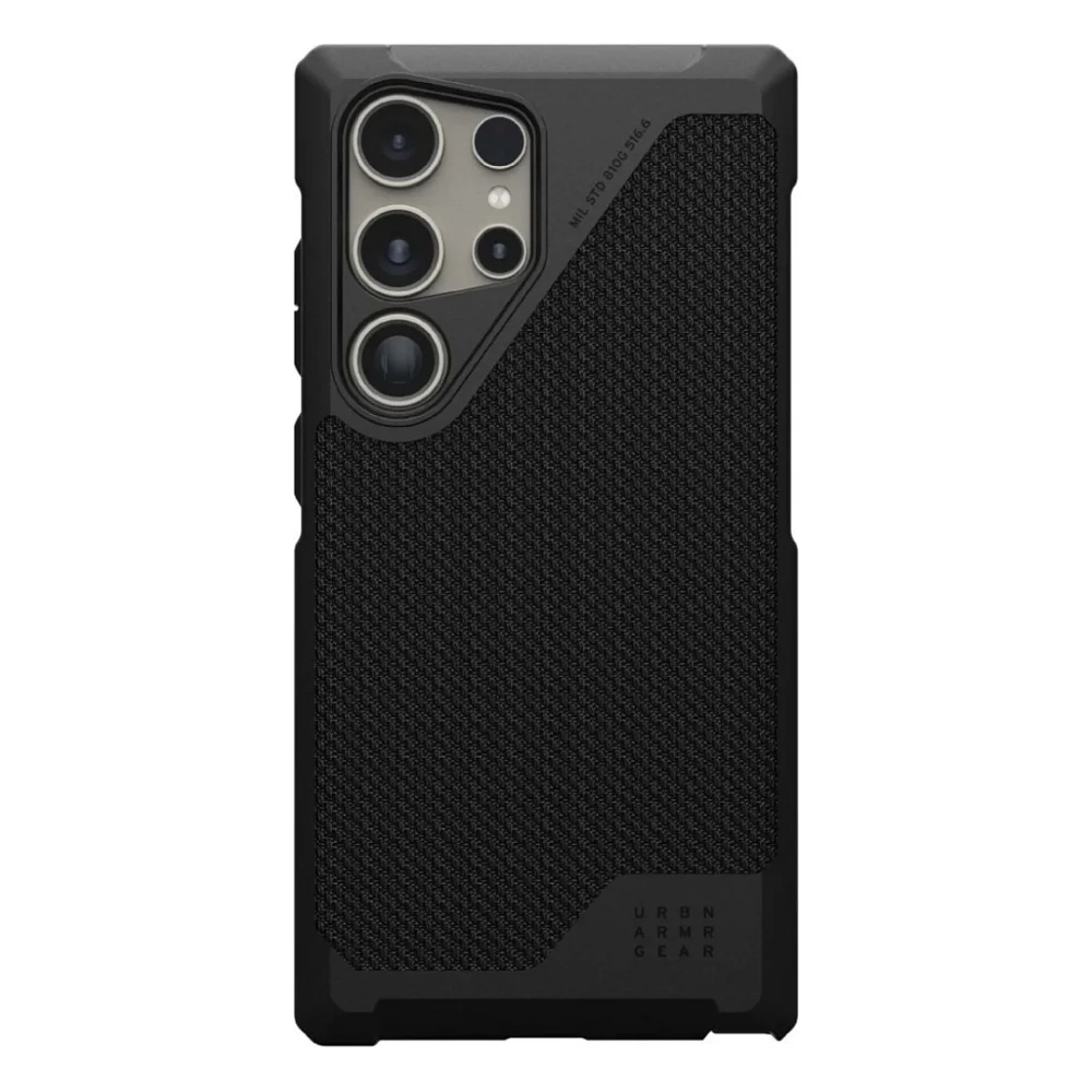 Чохол до мобільного телефона UAG Samsung Galaxy S24 Ultra Metropolis LT Pro Kevlar Black (214420113940)
