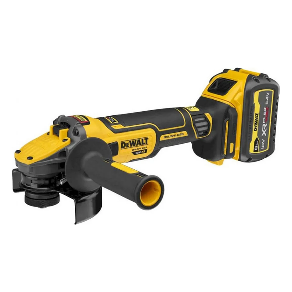 Шліфувальна машина DeWALT 18В XR Li-lon 6Ah, 125 мм, 3000-9000об/хв (DCG409VST1) — фото 3