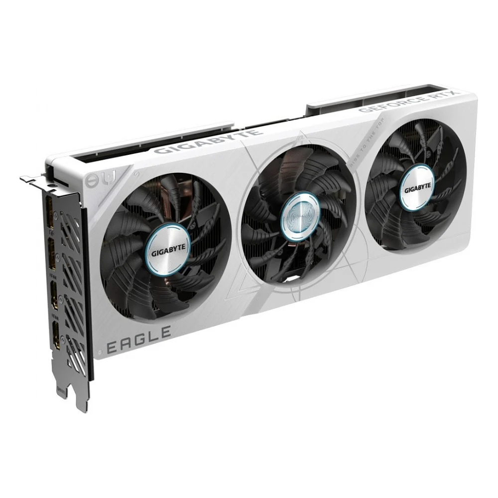 Відеокарта GIGABYTE GeForce RTX 4060 Ti 8192Mb EAGLE OC ICE (GV-N406TEAGLEOC ICE-8GD) — фото 2