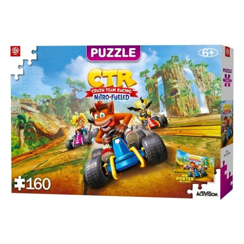 Пазл GoodLoot Crash Team Racing Nitro-Fueled 160 елементів (5908305240372)