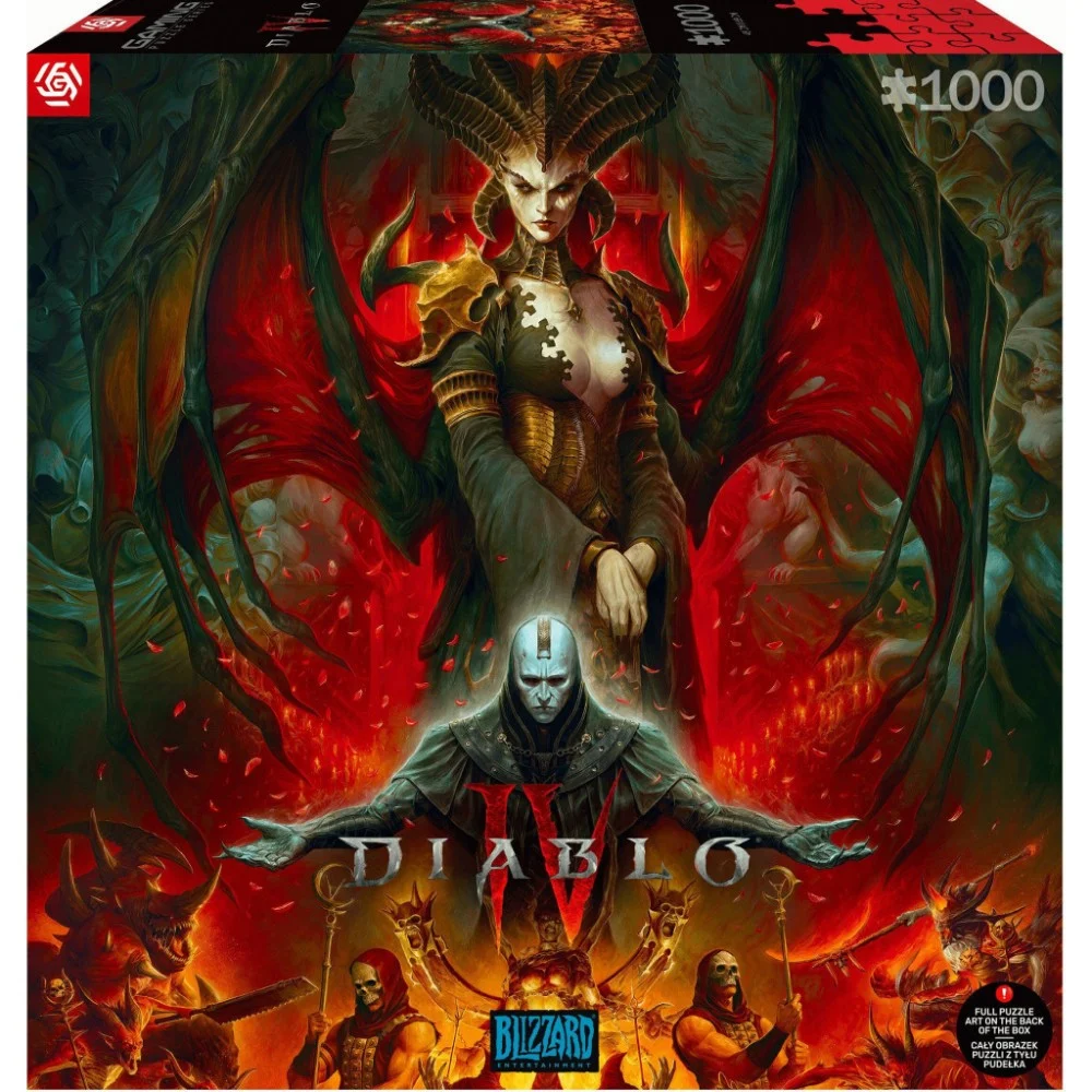 Пазл GoodLoot Diablo IV Lilith Composition 1000 елементів (5908305246800) — фото 4