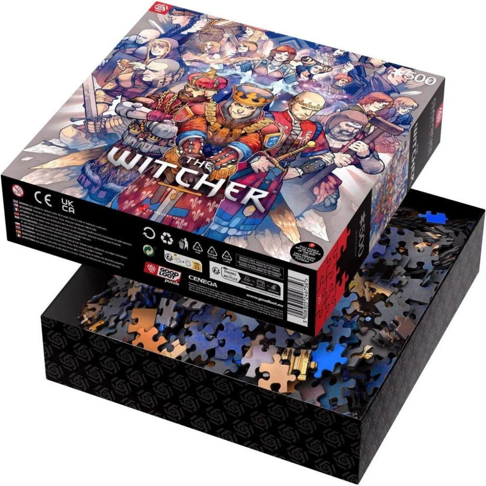 Пазл GoodLoot The Witcher Northern Realms 500 елементів (5908305246756) — фото 8