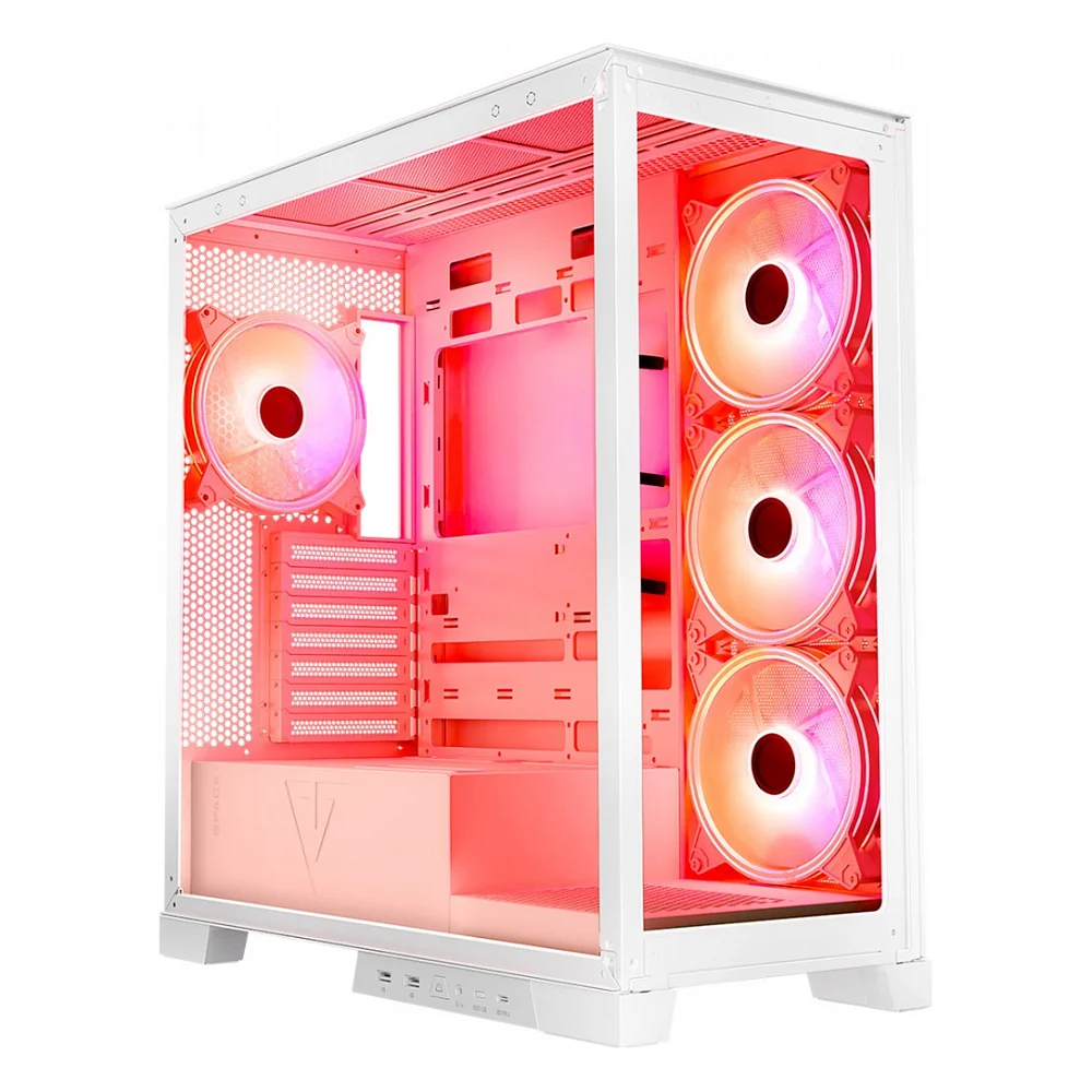 Корпус Modecom VOLCANO Space Apex ARGB White (AT-SPACE-PG-20-000000-000)
