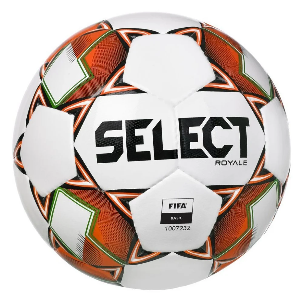 М'яч футбольний Select Royale FIFA Basic v22 біло-помаранчовий Уні 5 (5703543290888)