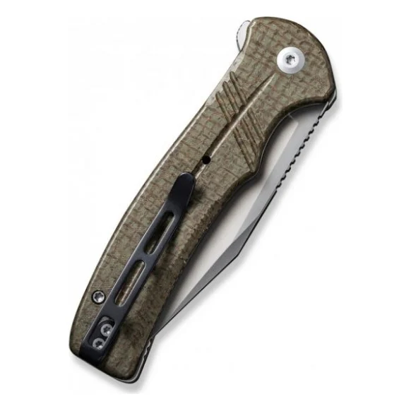 Ніж Civivi Cogent Bead Blast Dark Micarta (C20038D-5) — фото 7