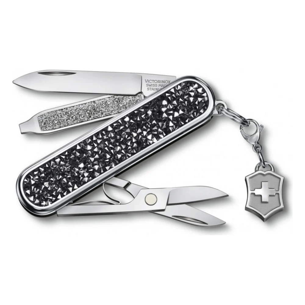 Ніж Victorinox Classic SD Brilliant Crystal + брелок-лого (0.6221.35)
