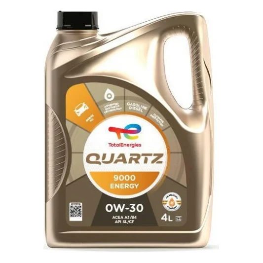 Моторна олива Total QUARTZ 9000 Energy 0w30 4л