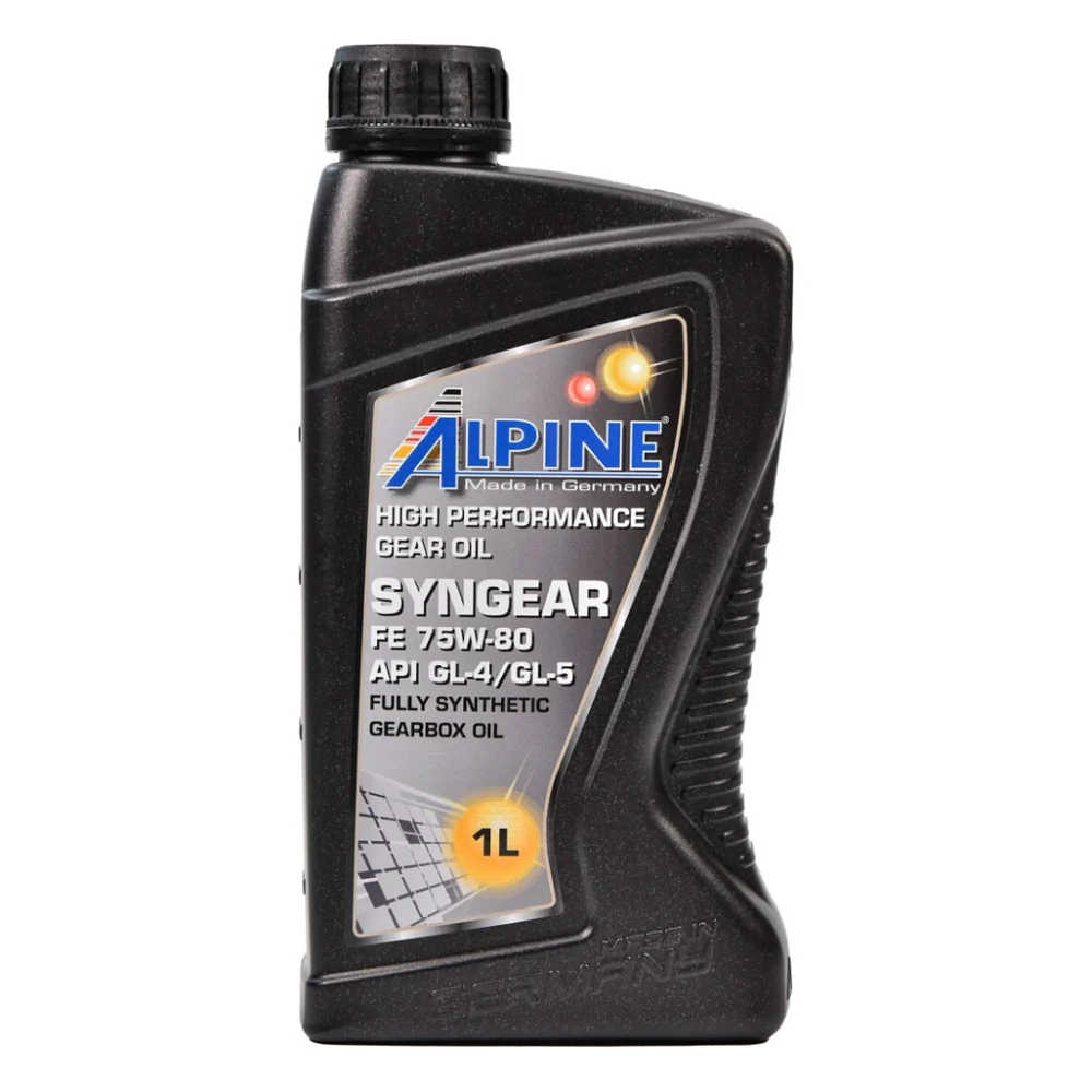 Трансмісійна олива Alpine Syngear 75W-80 FE GL-4/GL-5 1л (1585-1)