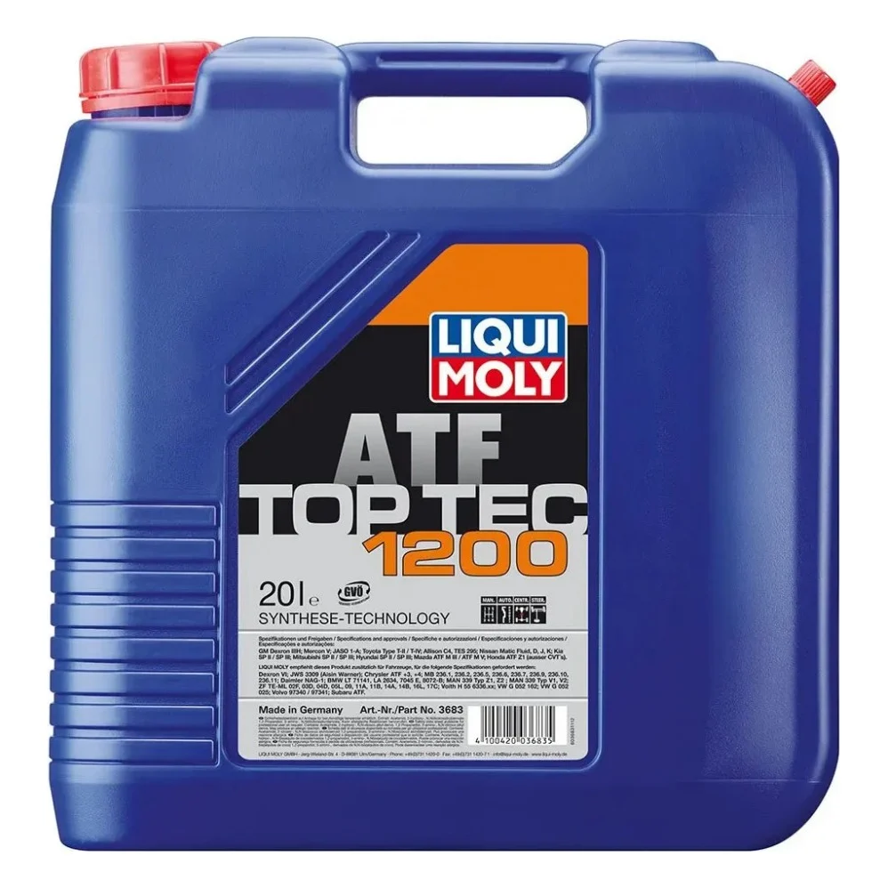 Трансмісійна олива Liqui Moly TOP TEC ATF 1200 20л (3683)