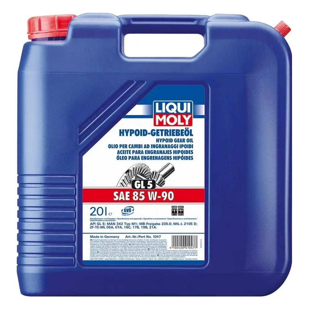 Трансмісійна олива Liqui Moly HYPOID-GETRIEBEOIL GL5 85W-90 20л (1047)