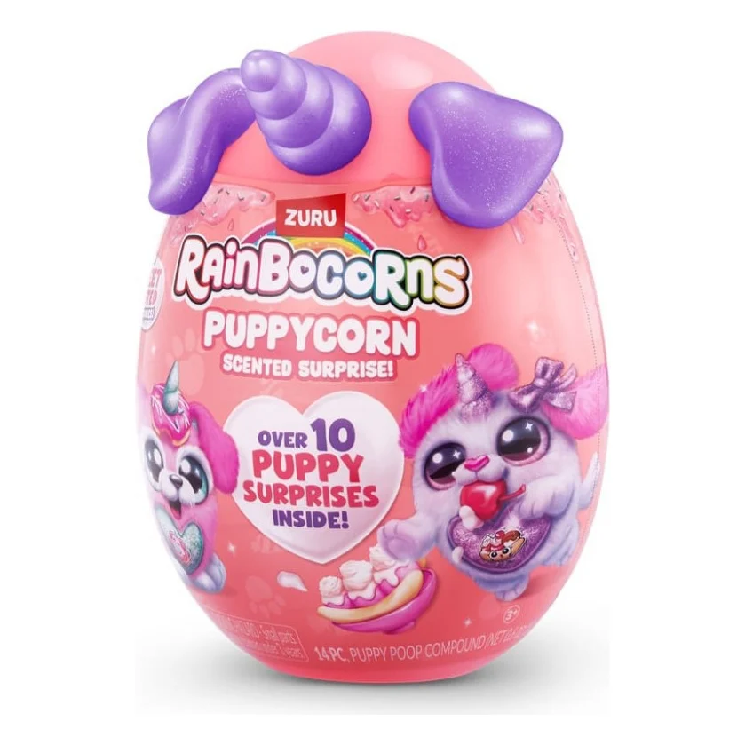 М'яка іграшка Rainbocorns сюрприз D серія Puppycorn Scent Surprise (9298D)