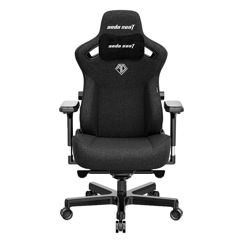 Крісло ігрове Anda Seat Kaiser 3 Black Fabric Size XL (AD12YDC-XL-01-B-CF)