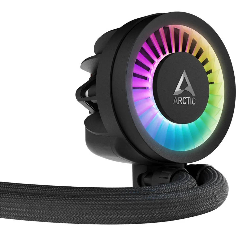 Система рідинного охолодження Arctic Liquid Freezer III - 360 A-RGB Black (ACFRE00144A) — фото 4