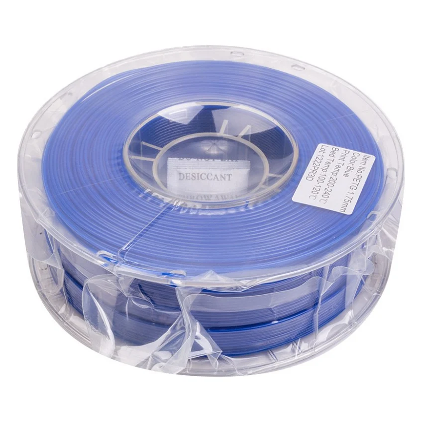 Пластик для 3D-принтера PowerPlant PETG, 1.75 мм, 1kg, blue (PT812912)