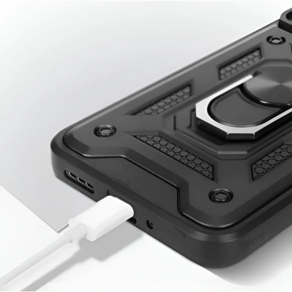 Чохол до мобільного телефона BeCover Military Oppo A18 Black (710712) — фото 5