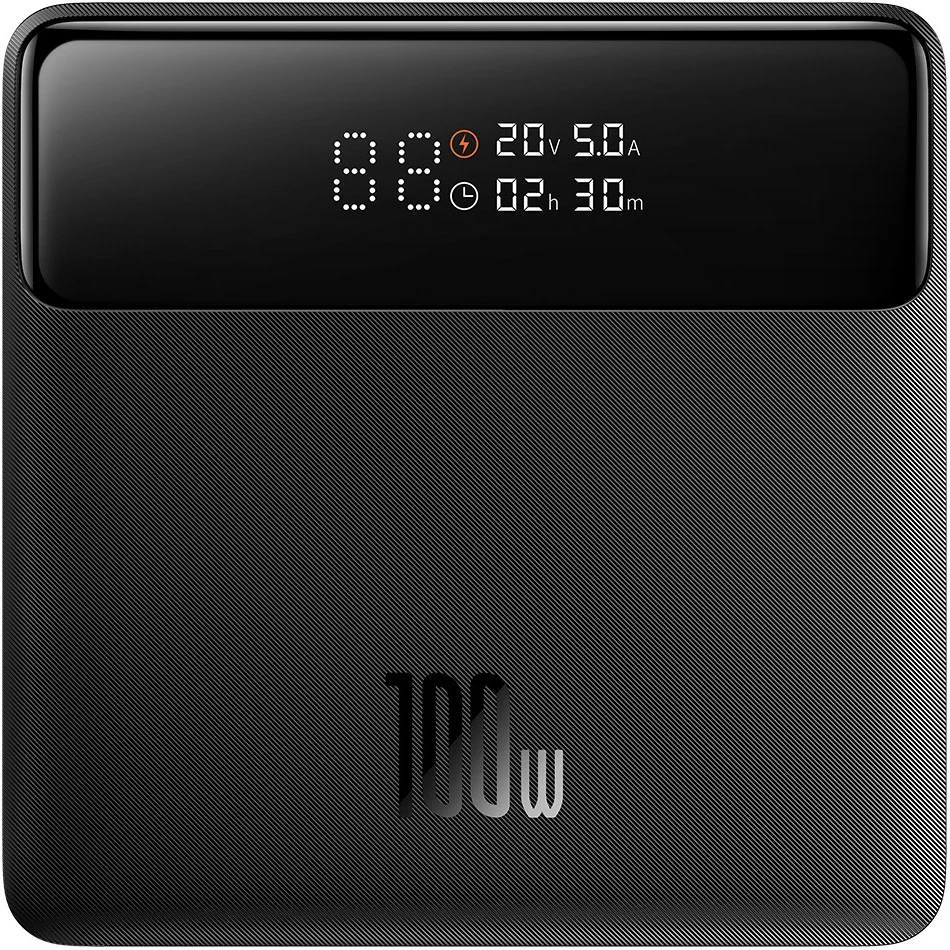 Батарея універсальна Baseus Blade Power HD Edition 100W 20000mAh Black (PPBL000301)