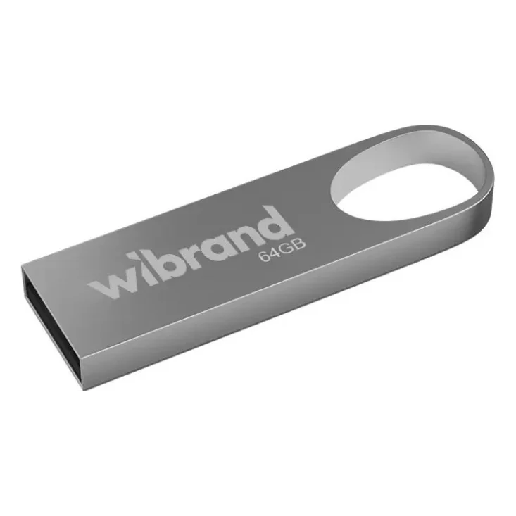 USB флеш накопичувач Wibrand 64GB Irbis Silver USB 2.0 (WI2.0/IR64U3S)