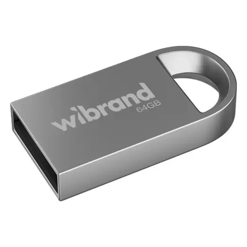 USB флеш накопичувач Wibrand 64GB Lynx Silver USB 2.0 (WI2.0/LY64M2S)