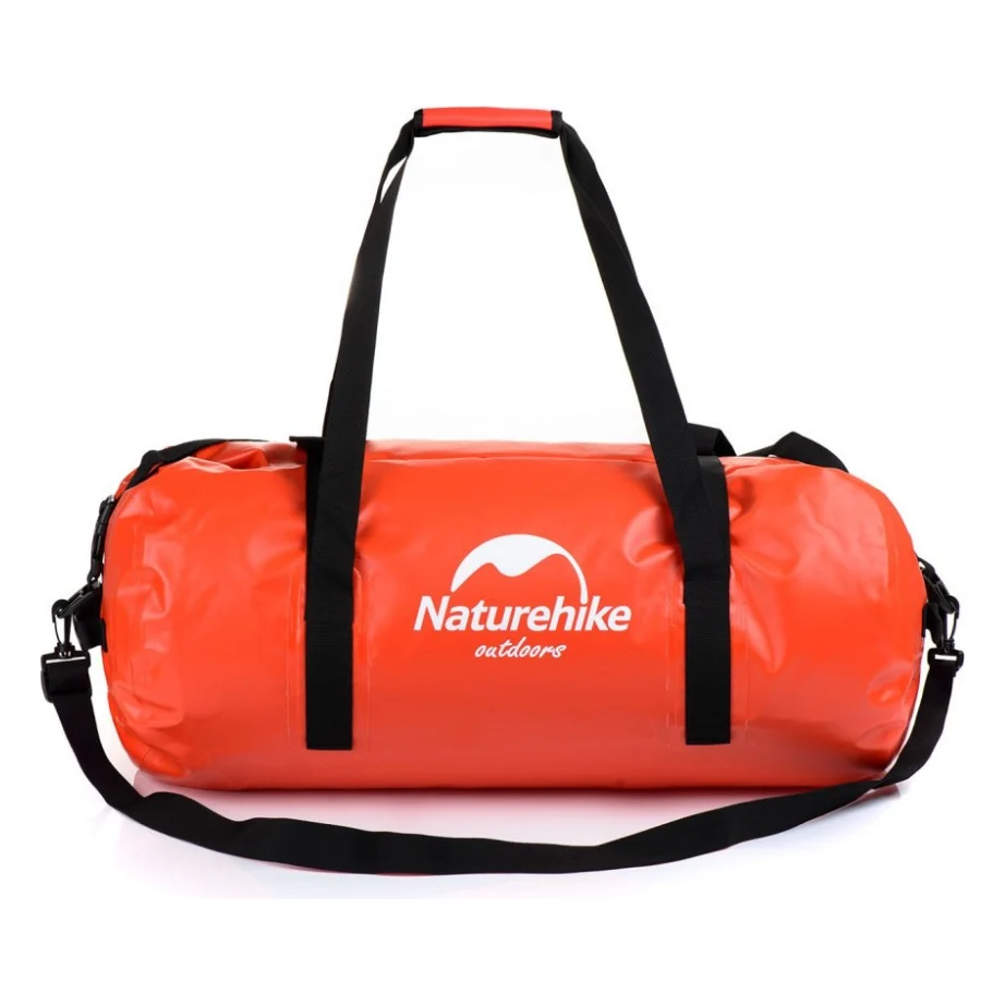Дорожня сумка Naturehike баул водонепроникний NH20FSB03 60 л червона (6927595744284)