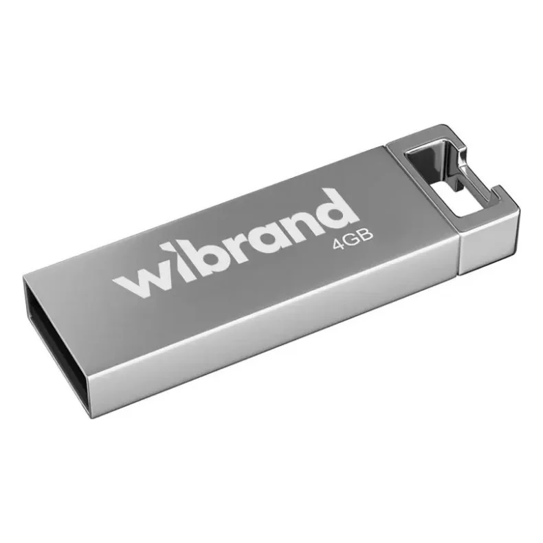 USB флеш накопичувач Wibrand 4GB Chameleon Silver (WI2.0/CH4U6S)