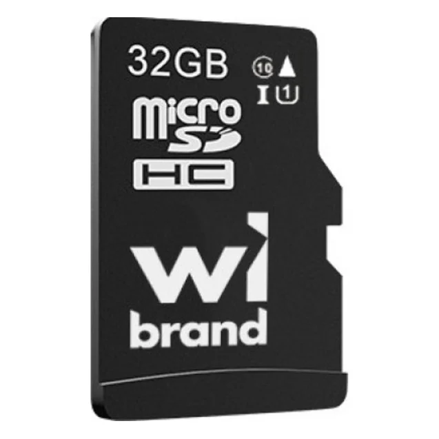Карта пам'яті Wibrand 32GB microSDHC class 10 UHS-I (WICDHU1/32GB)