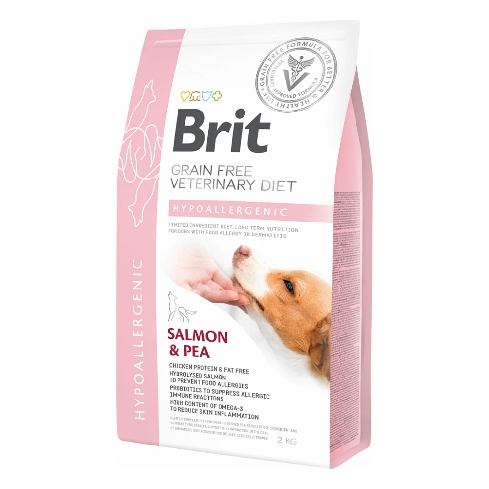 Сухий корм для собак Brit GF VetDiets Dog Hypoallergenic 2 кг (8595602528042)