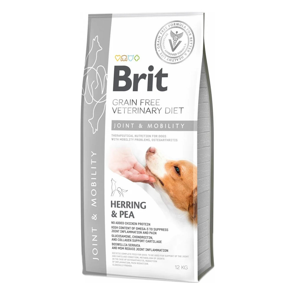 Сухий корм для собак Brit GF VetDiets Dog Mobility 12 кг (8595602528240)