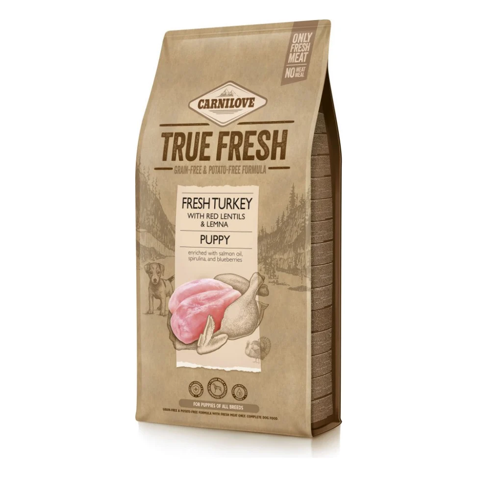 Сухий корм для собак Carnilove True Fresh Turkey Puppy з індичкою 11.4 кг (8595602556816)