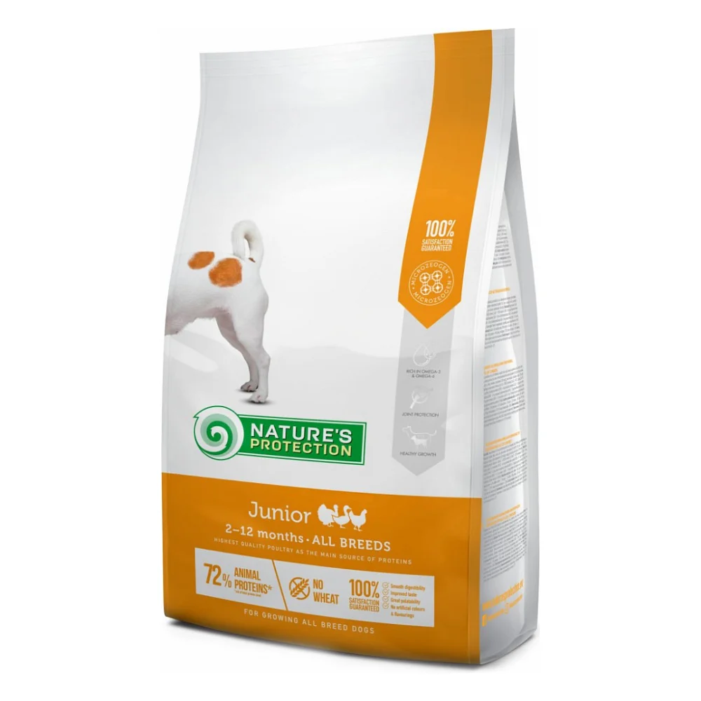 Сухий корм для собак Nature's Protection Junior All breeds 2 кг (NPS45726)