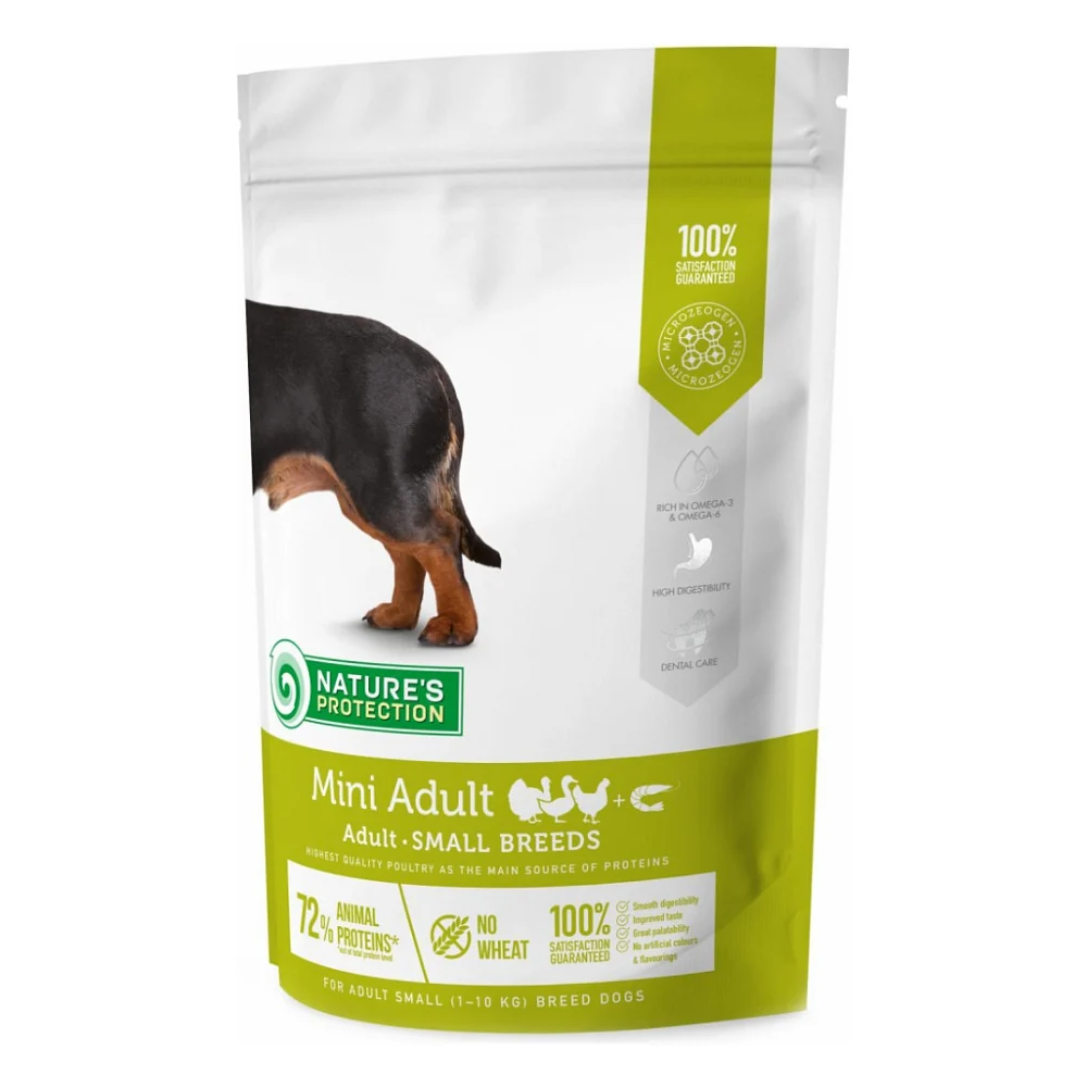 Сухий корм для собак Nature's Protection Mini Adult Small breeds 500 г (NPS45730)