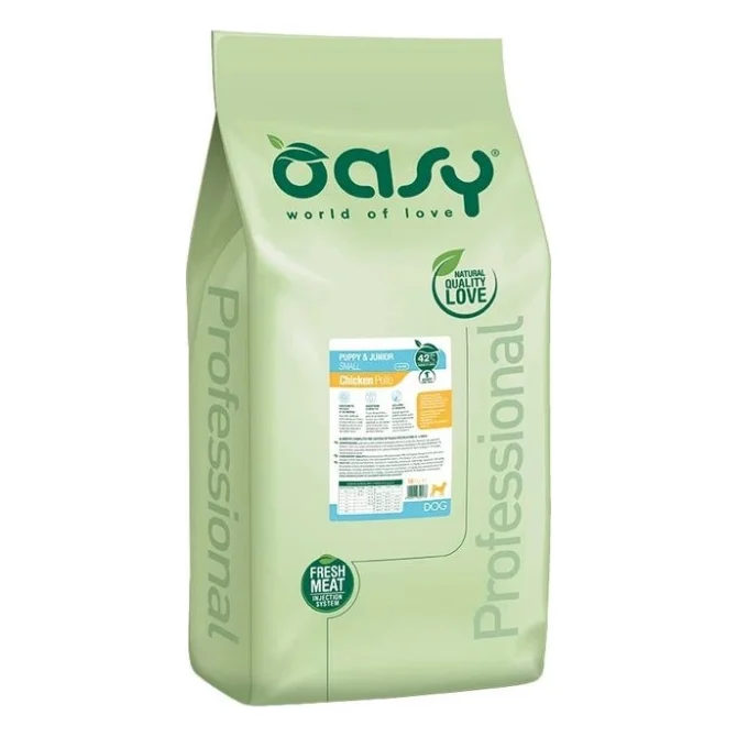 Сухий корм для собак OASY LIFESTAGE Puppy & Junior Small 18 кг (8053017349176)