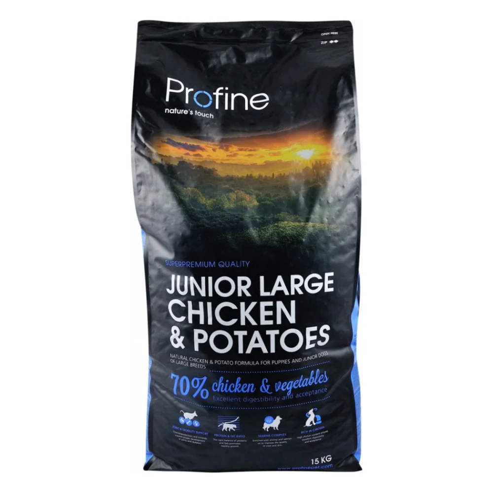 Сухий корм для собак Profine Junior Large Chicken з куркою та картоплею 15 кг (8595602517381)