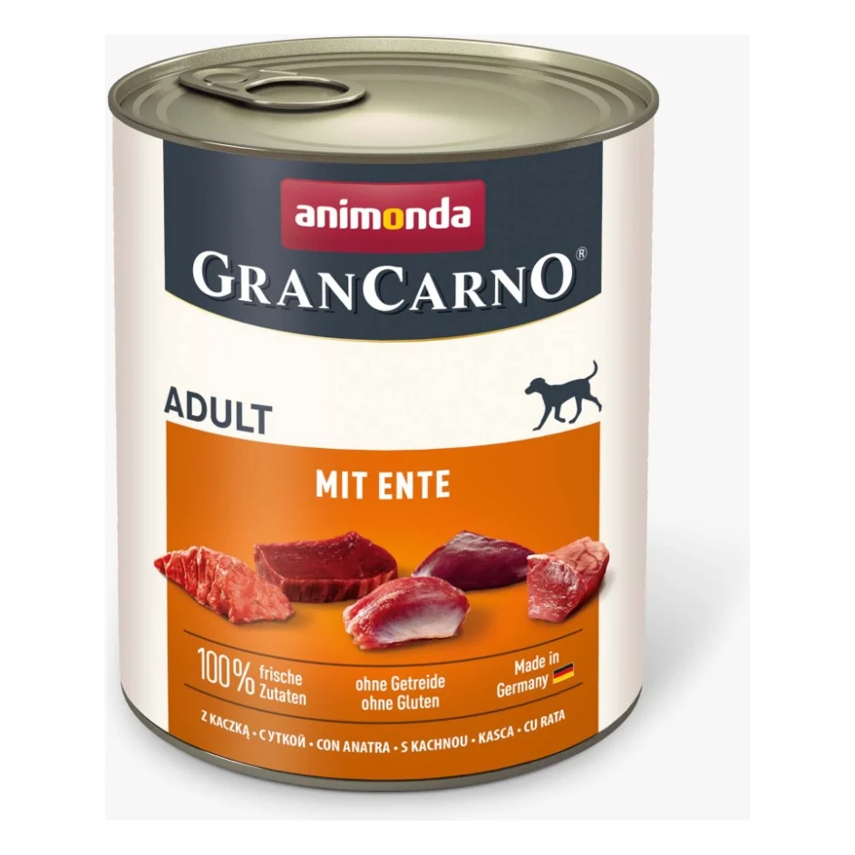 Консерви для собак Animonda GranCarno Adult with Duck 800 г (4017721828048)