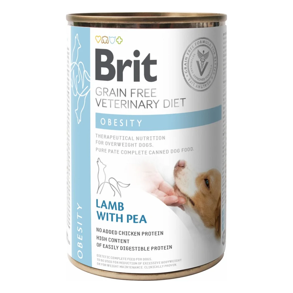Консерви для собак Brit GF VetDiets Dog Obesity 400 г (8595602536115)