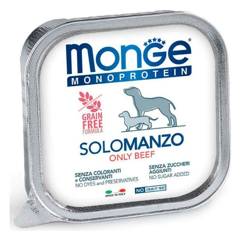 Консерви для собак Monge Dog Solo 100% яловичина 150 г (8009470014403)
