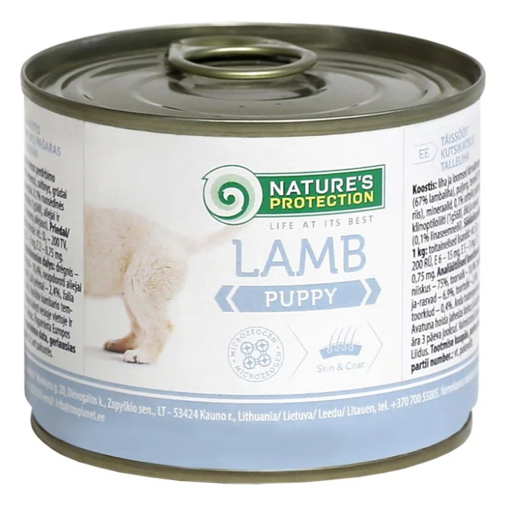 Консерви для собак Nature's Protection Puppy Lamb 200 г (KIK24521)