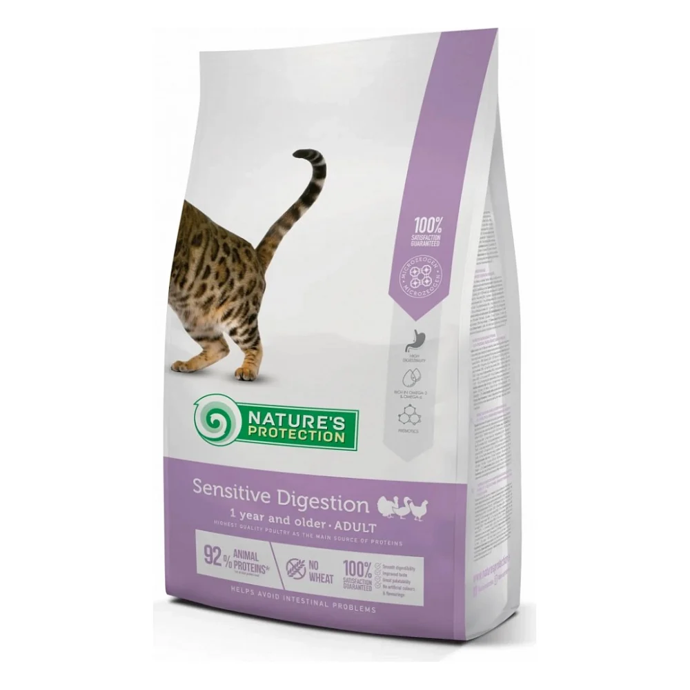 Сухий корм для кішок Nature's Protection Sensitive Digestion Adult 2 кг (NPS45767)