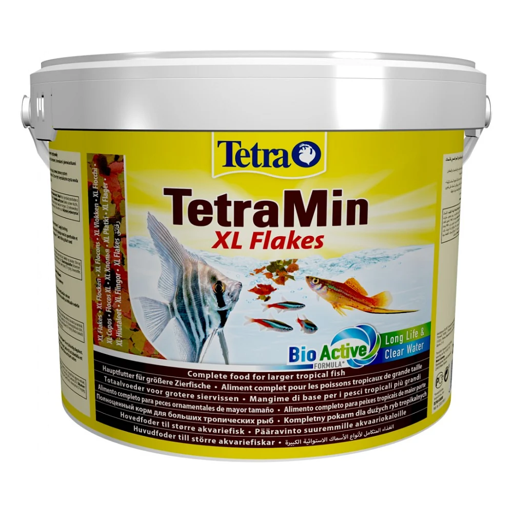 Корм для риб Tetra Min XL Flakes в пластівцях 10 л (4004218769946)