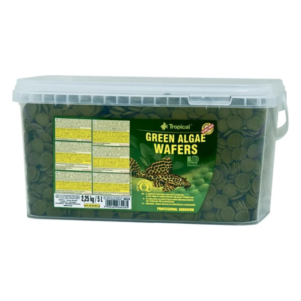 Корм для риб Tropical Green Algae Wafers у чипсах 5 л (5900469664285)