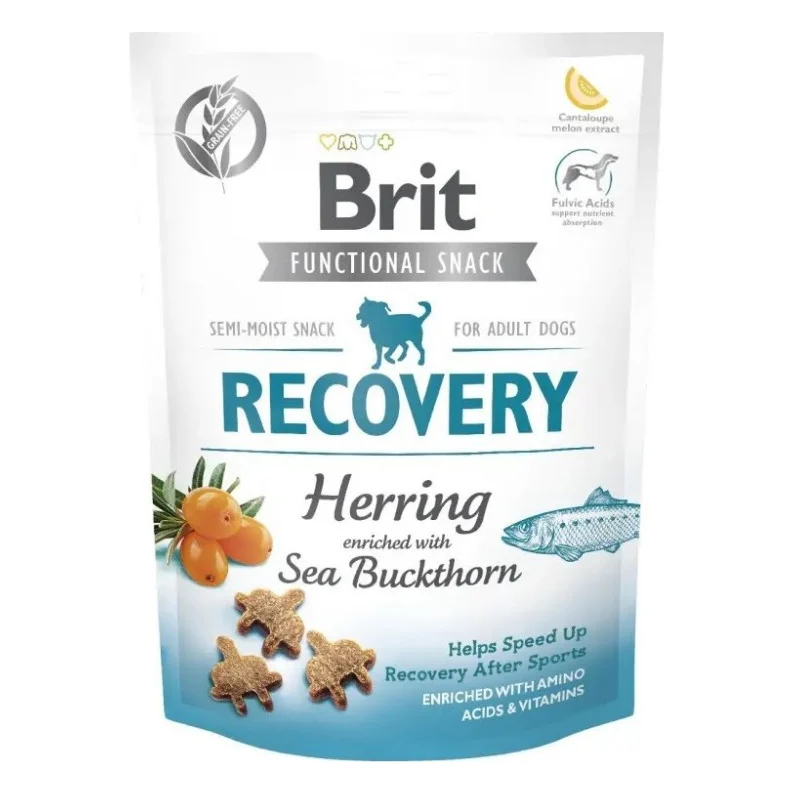 Ласощі для собак Brit Care Functional Recovery 150 г - оселедець (8595602540020)