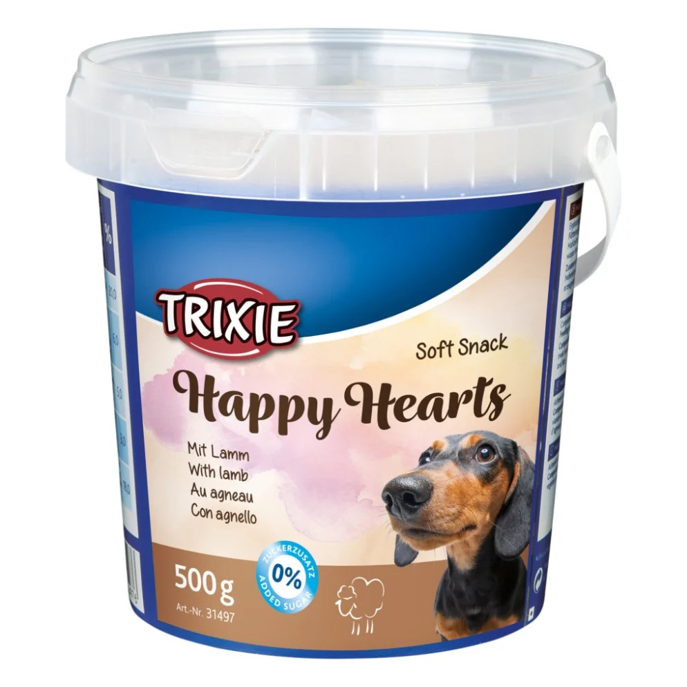 Ласощі для собак Trixie "Happy Hearts" 500 г (ягня) (4011905314976)