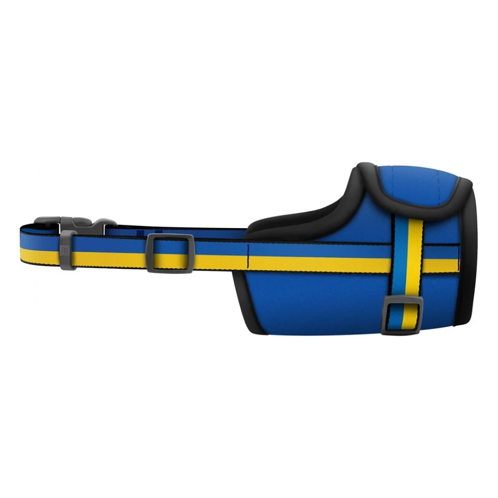 Намордник для собак WAUDOG Nylon «Colors of freedom» XL 35-43 см (353-4020)