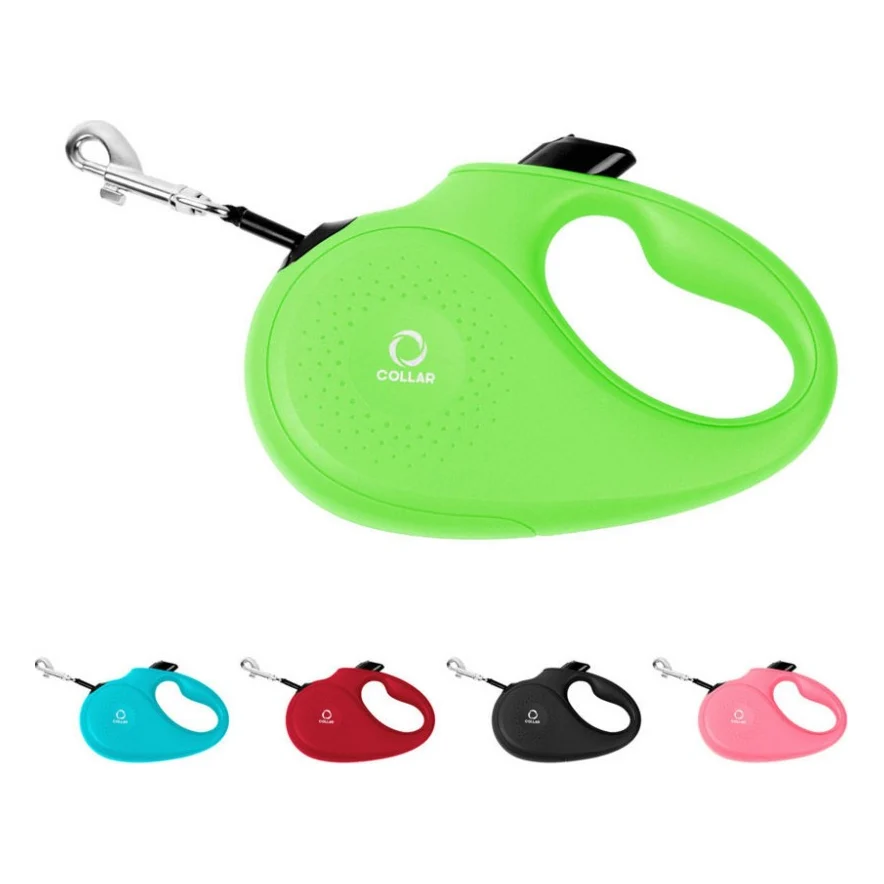 Повідок для собак Collar стрічка M до 25 кг 5 м салатовий (81255)