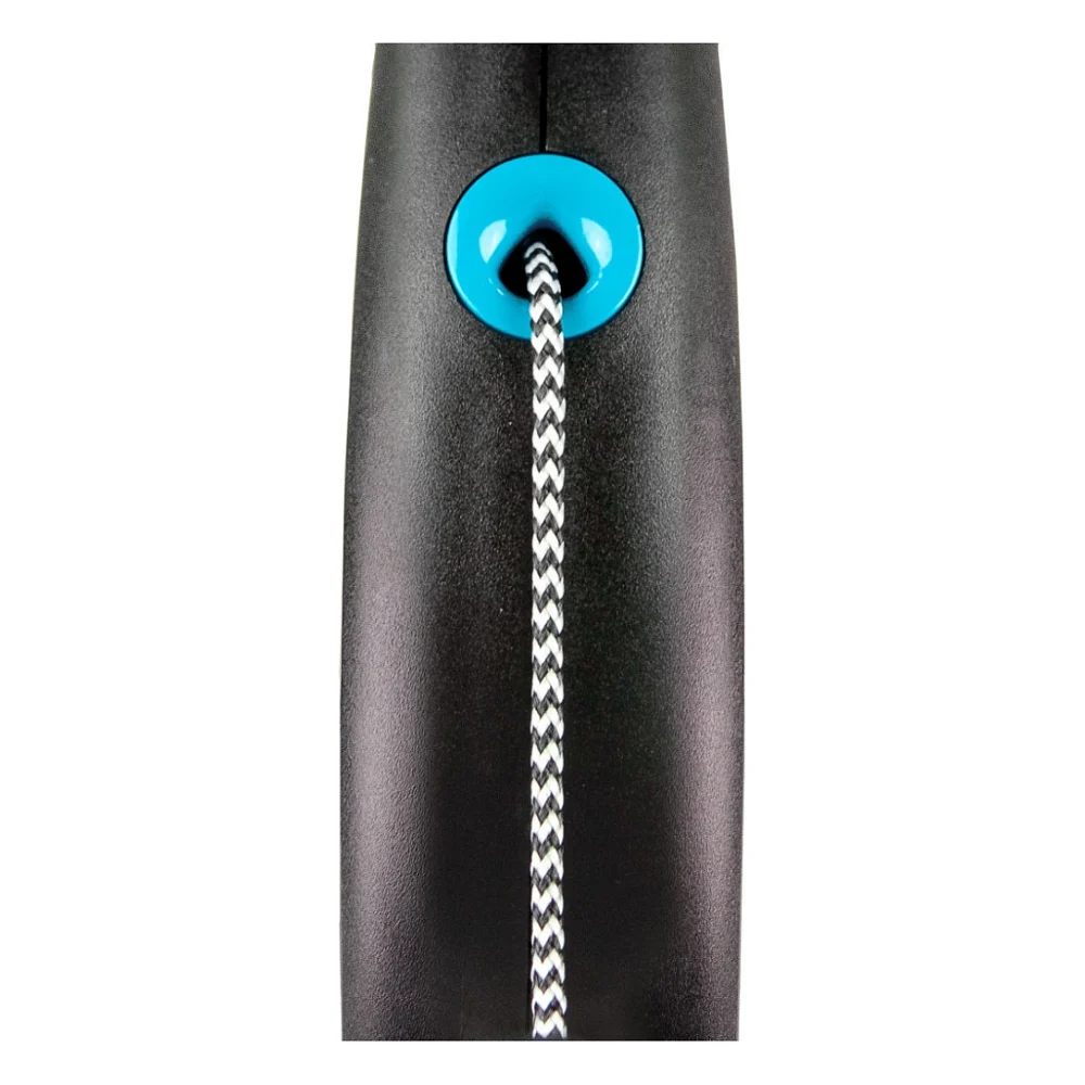 Повідок для собак Flexi Black Design XS трос 3 м (блакитний) (4000498033234) — фото 2