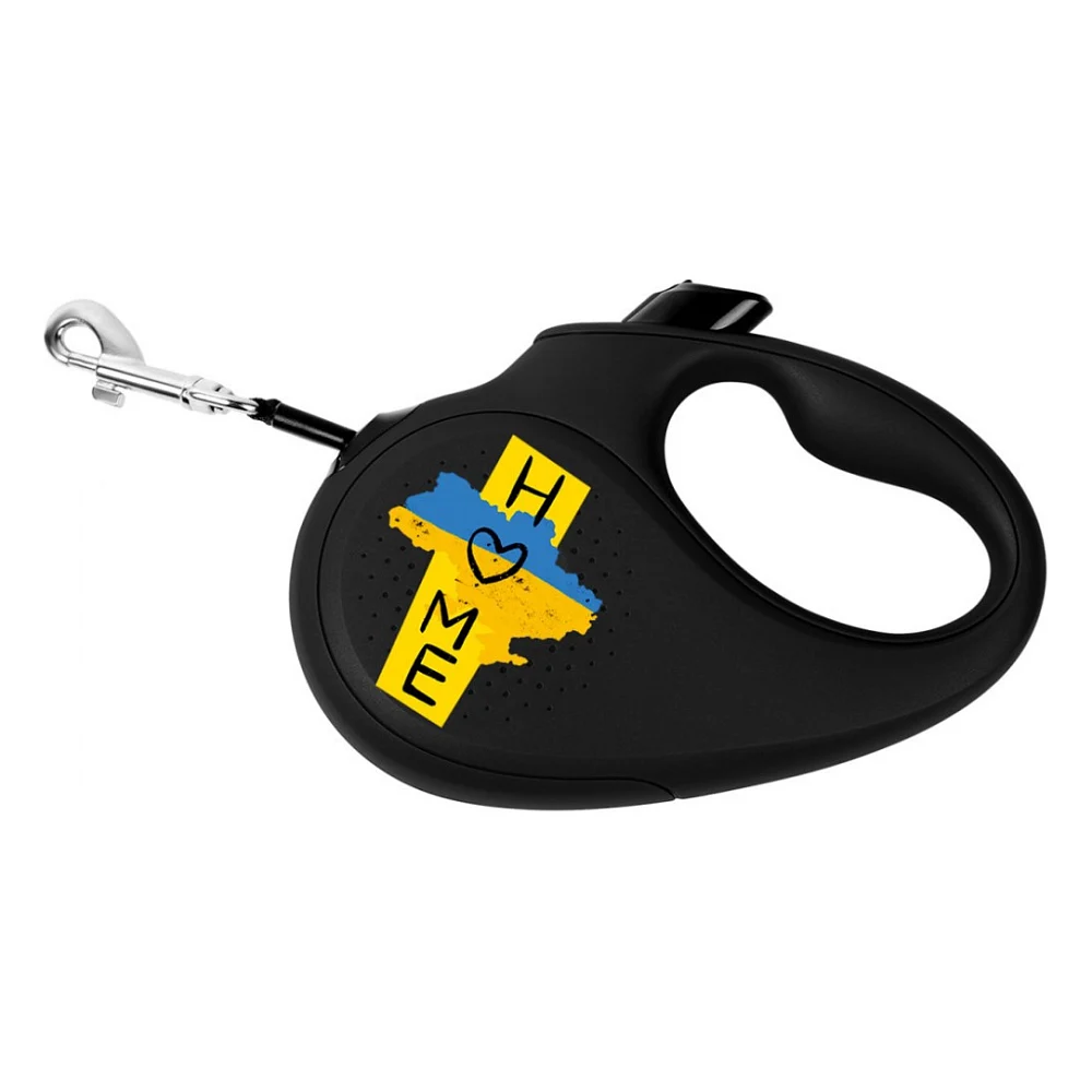 Повідок для собак WAUDOG R-leash Дім світловідбиваюча стрічка L 5 м (8126-0230-01)