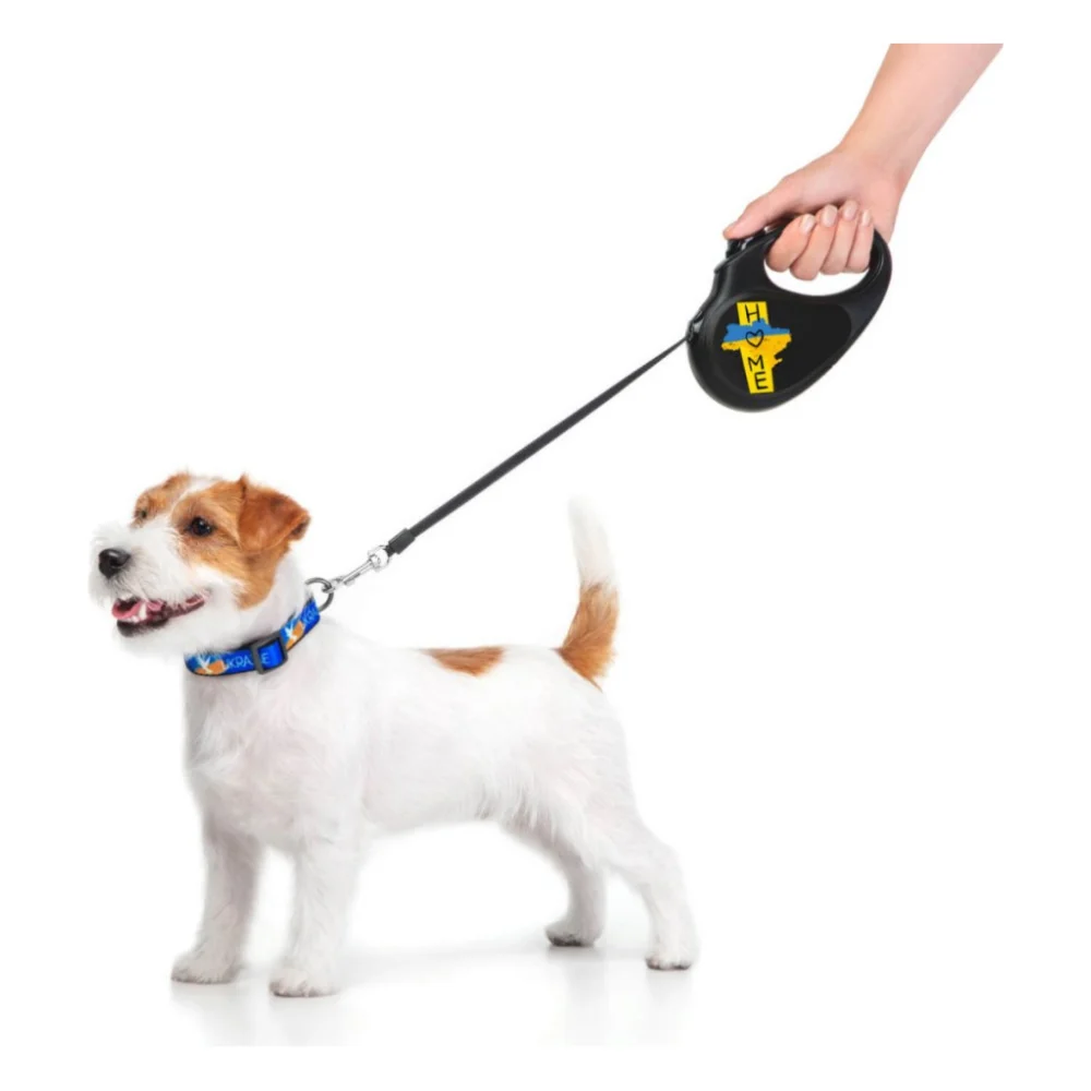 Повідок для собак WAUDOG R-leash Дім світловідбиваюча стрічка M 5 м (8125-0230-01) — фото 5