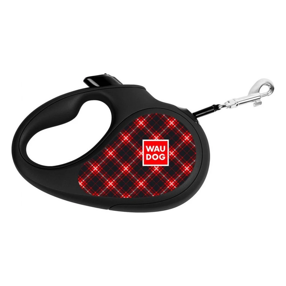 Повідок для собак WAUDOG R-leash "Шотландка" XS до 12 кг 3 м (8123-0098-01)
