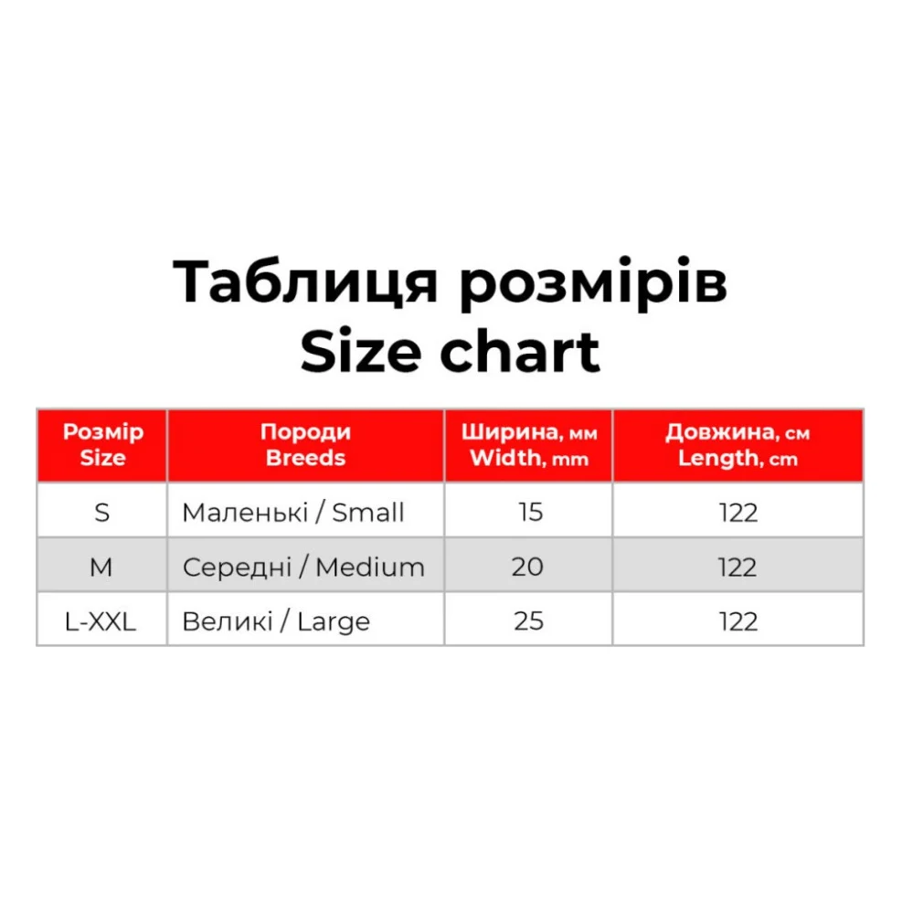 Повідок для собак WAUDOG Nylon Recycled M Ш 20 мм Д 122 cм блакитний (46612) — фото 3